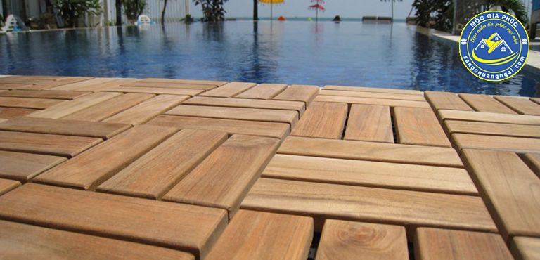 Độ trương nở của ván gỗ là thông số quan trọng xác định khả năng chịu nước của sàn gỗ