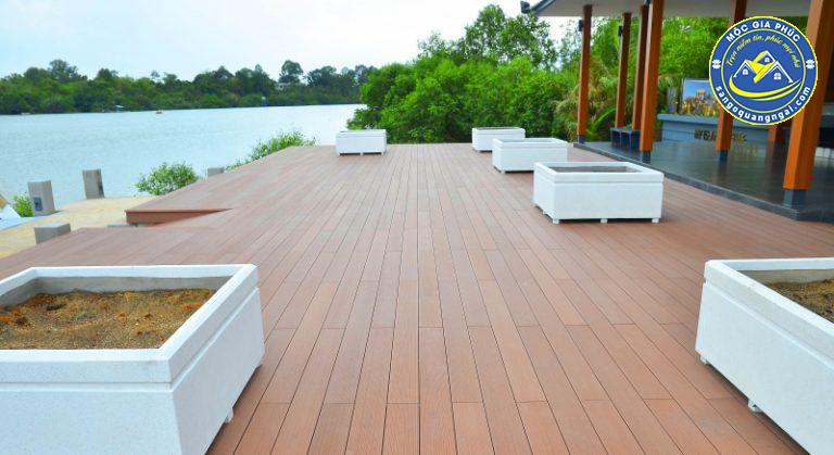 gỗ nhựa ngoài trời