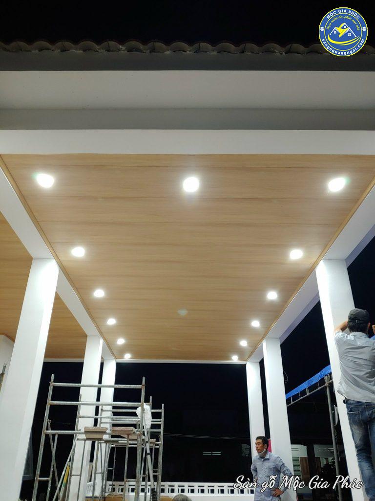gỗ ốp trần