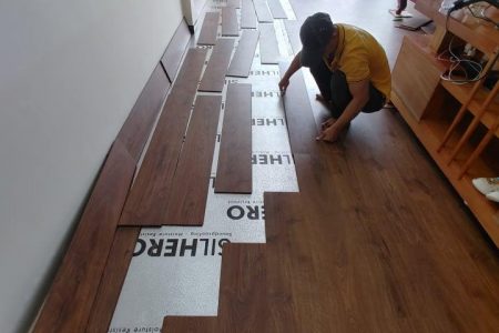lắp đặt sàn gỗ công nghiệp